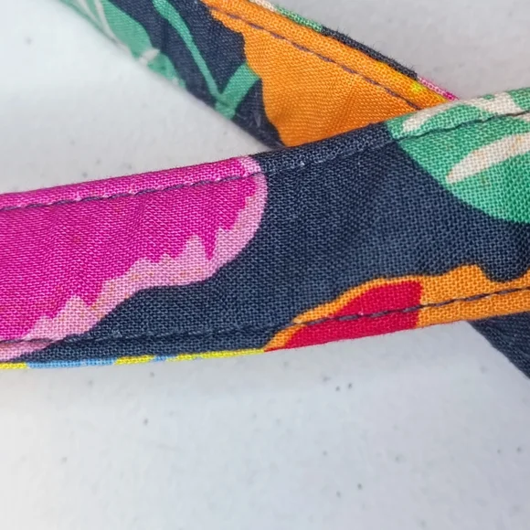 Vera Bradley Glenna Satchel Jazzy Blooms Floral Quilted Tote NWOT - Picture 10 of 15